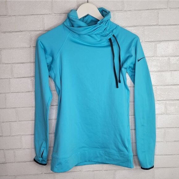 Nike Pro Aqua Microfiber Turtleneck Pullover - Picture 1 of 7